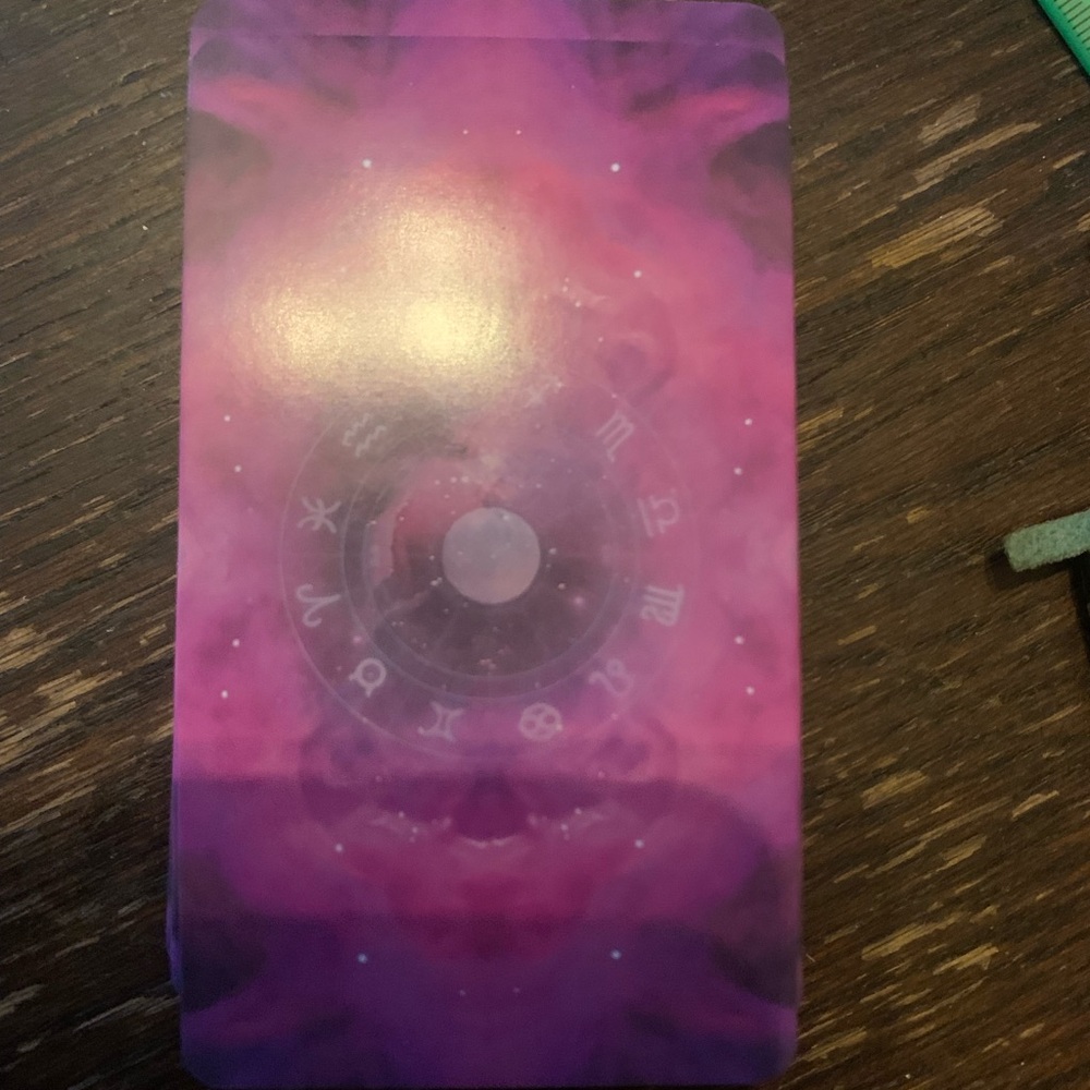 Mystical Purple Tarot Cards